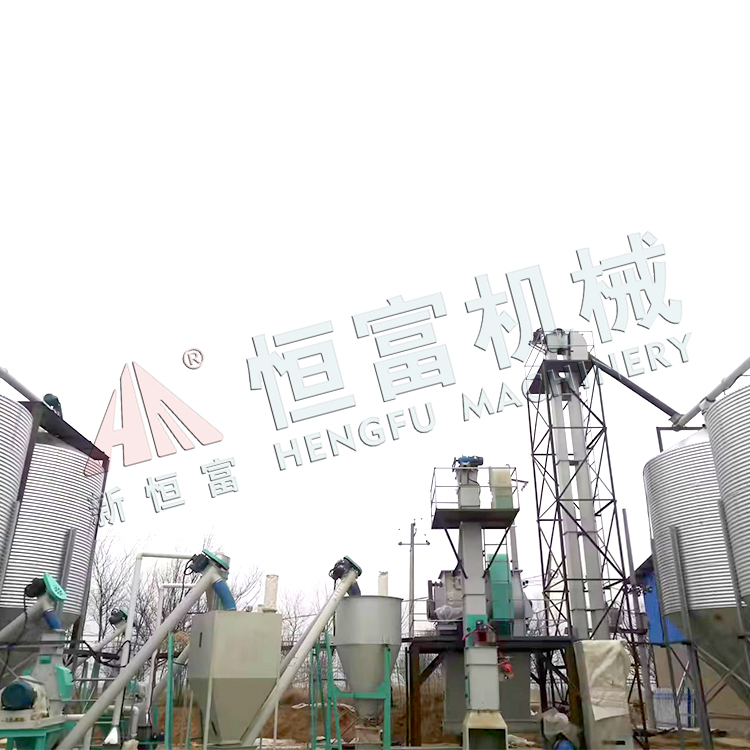 陝西渭南時（shí）產5噸粉狀飼料機組