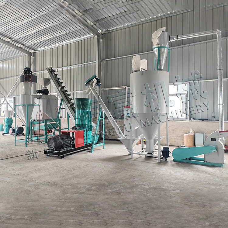 湖南懷化平模500顆粒飼（sì）料機（jī）組