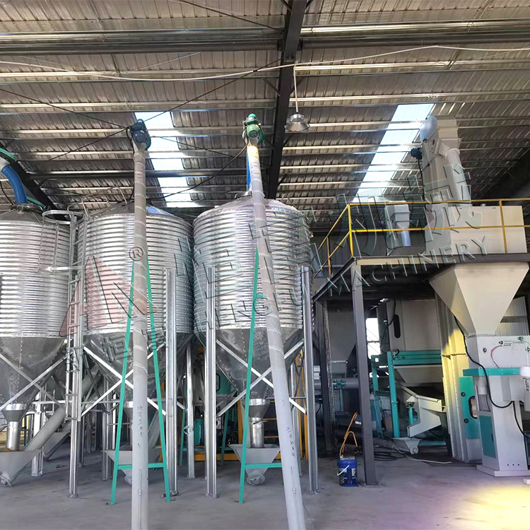 內蒙古赤峰350顆粒（lì）飼料機組