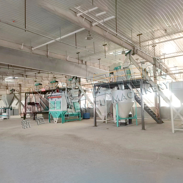 內蒙博爾（ěr）塔自治州（zhōu）時產8噸粉狀飼料機組（zǔ）